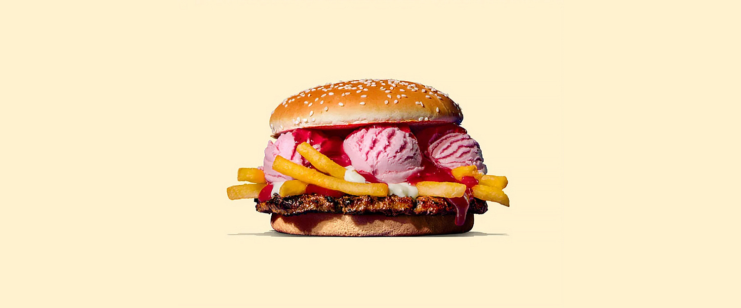 Burger King запустил лимитированную серию бургеров для причудливых вкусов беременных