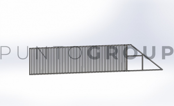Ворота откатные 6м