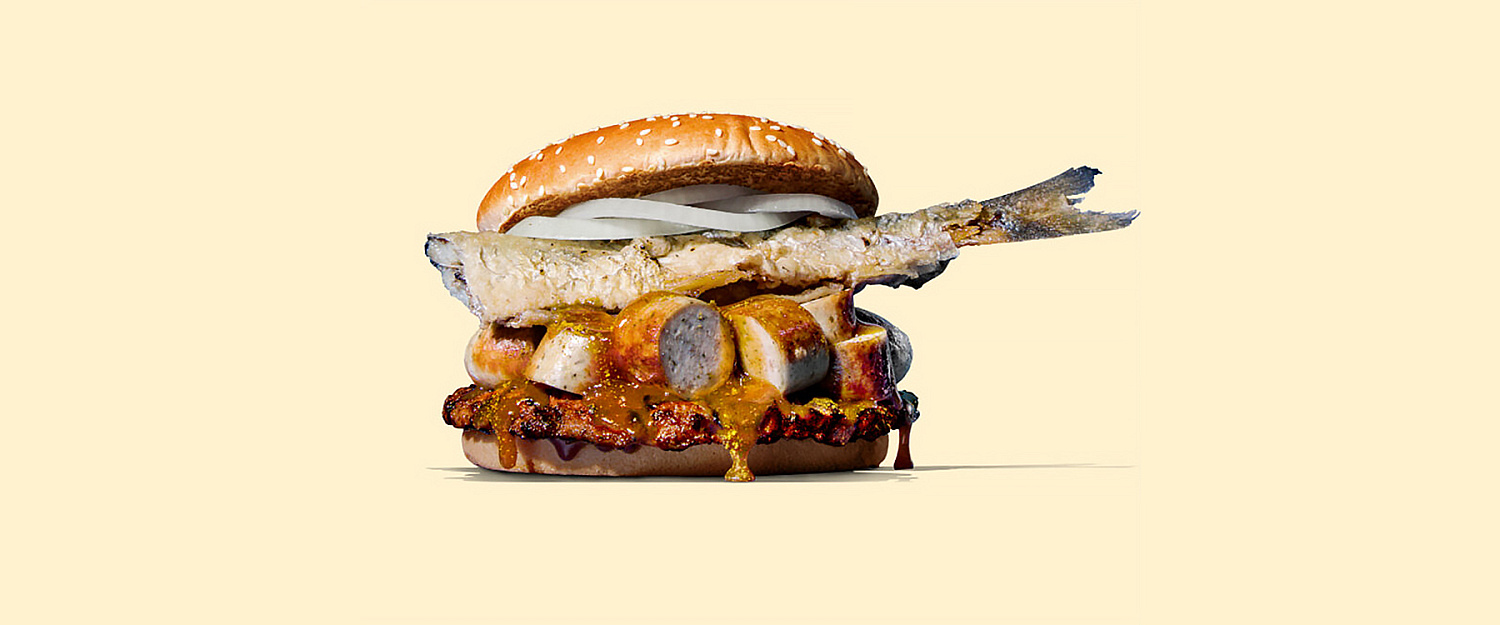 Burger King запустил лимитированную серию бургеров для причудливых вкусов беременных
